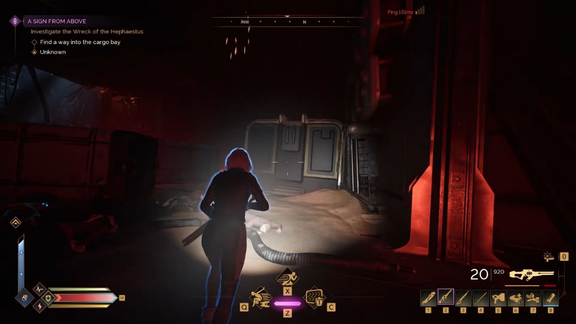 You're going to need to use your cutteray a lot in here - like cracking open this container (Image via Funcom || YouTube/@ConCon)
